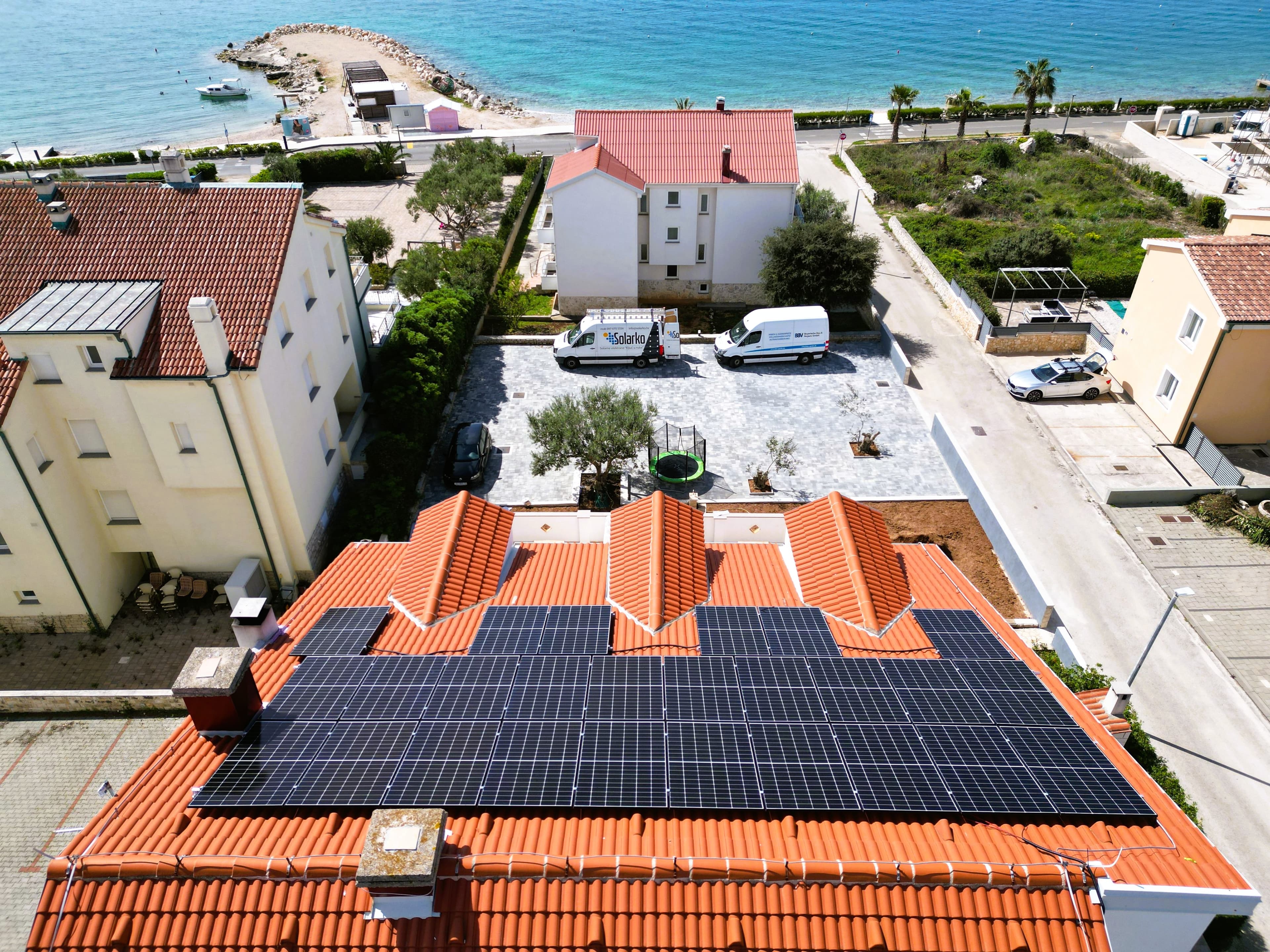 Solarna Elektrana Novalja Pag Huawei